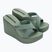 Women's Ipanema High Fashion II Slide green/glitter green/grey flip-flops