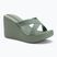 Women's Ipanema High Fashion II Slide green/glitter green/grey flip-flops