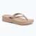 Ipanema women's flip flops Mesh Chic Plat beige/glitter beige