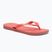 Havaianas Brasil Logo tropical coral flip flops