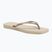 Women's Havaianas Slim Square flip flops sand grey