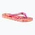 Havaianas Brasil Tech II pink flux flip flops