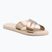 Women's flip-flops Havaianas Aqua Metallic beige