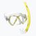 Mares Combo Zephir Junior yellow/clear children's snorkel kit