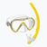 Mares Combo Stream yellow/clear snorkel set