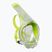 Mares Sea Vu Dry + white/lime full face mask for snorkelling