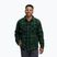 Men's Black Diamond Project Heavy Flannel palm green/anthracite plaid trekking shirt
