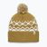 Winter hat Black Diamond Tom Pom flax/white