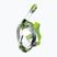 Full-face snorkelling mask SEAC Libera green/lime