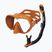 Snorkelling set SEAC X-Frame Combo orange