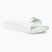 Women's Scholl Pescura Flat Aqua Eva off white slides