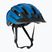 MET Downtown blue glossy bicycle helmet