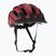 MET Downtown red glossy bicycle helmet