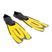 Cressi Agua yellow snorkel fins CA201035