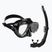 Cressi Marea + Gamma black diving set