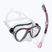 Cressi Big Eyes Evolution + Alpha Ultra Dry dive set black/pink