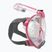 Cressi Duke Dry full face mask for snorkelling pink XDT000040