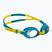 Cressi Dolphin 2.0 azure/yellow children's swim goggles USG010210