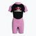 Cressi Smoby Shorty 2 mm children's swimming foam black and pink XDG008301