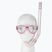 Cressi Perla + Minigringo children's diving set pink DM101240