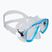 Cressi Estrella blue/clear diving mask DN340063