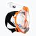 Cressi Baron children's full face mask for snorkelling orange XDT0360085