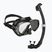 Cressi Estrella + Seal Dry diving set black/black