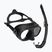 Cressi Calibro + Corsica dive set black DS435050