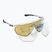 SCICON Aerowing Crystal Gloss/Scnpp Multimirror Bronze cycling glasses