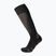 Ski socks Mico Heavy Weight Superthermo Primaloft Merino Ski nero grigio