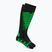 Ski socks Mico Heavy Weight Superthermo Primaloft Merino Ski nero verde fluo