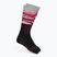 Women's ski socks Mico Light Weight Superthermo Natural Merino Ski nero/fucsia fluo