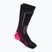 Women's ski socks Mico Medium Weight Warm Control Ski nero/fucsia fluo