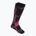 Ski socks Mico Medium Weight Warm Control Ski nero fucsia fluo