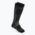 Ski socks Mico Medium Weight Warm Control Ski nero grigio