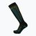 Ski socks Mico Medium Superthermo Primaloftsilk Ski nero/turchese