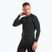 Men's thermal active sweatshirt Mico Odor Zero Round Neck nero