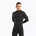 Men's thermal active sweatshirt Mico Odor Zero Mock Neck nero