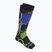 Ski socks Mico Medium Weight Warm Control Ski nero/giallo fluo