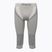 Men's Mico Odor Zero Ionic+ 3/4 grey thermal pants CM01454