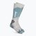 Children's ski socks Nordica Tech Junior grey/lichen blue/cool grey