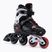 Children's roller skates FILA Wizy black/salmon