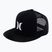 Men's Hurley Icon Solid Flat Trucker cap black