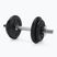 TOORX 10kg cast iron dumbbell in case 4638