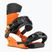 Men's Drake Fifty orange/black snowboard bindings