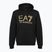 Men's sweatshirt EA7 Emporio Armani Train Logo Series Big Logo Hoodie black