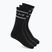 Socks EA7 Emporio Armani Train Socks Sponge 3 pairs black / black / black