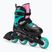Rollerblade Fury black sea/green children's roller skates