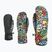 Level Vertigo Mitt Teen pattern children's ski gloves