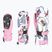 Level Junior Mitt pink children's ski gloves